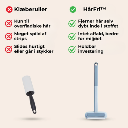 HårFri™ - Hold dit hjem hårfrit!