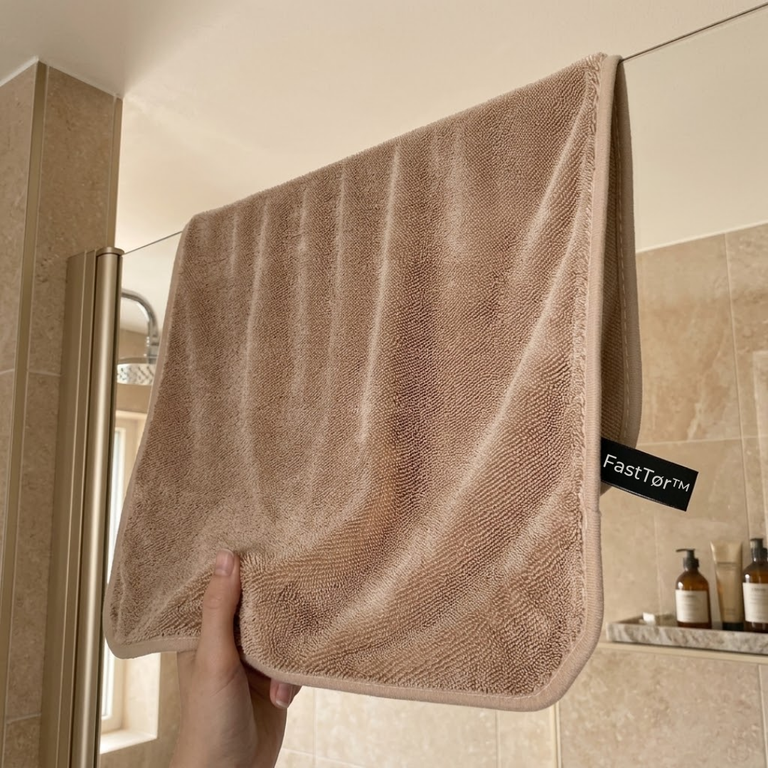 FastTør™ - Absorbér og tør på sekunder — til køkken, bad og bil!