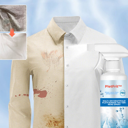 PletFrit™ – Effektiv spray mod genstridige pletter!
