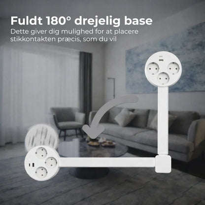 StikFlex™ – Nem adgang til skjulte stikkontakter