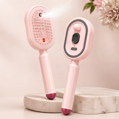 GlansBrush™ - Sig farvel til frizz og goddag til blødt og glansfuldt hår!