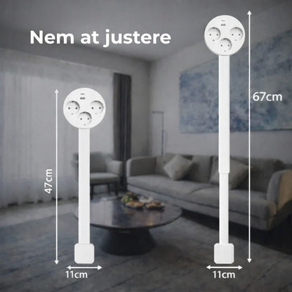 StikFlex™ – Nem adgang til skjulte stikkontakter