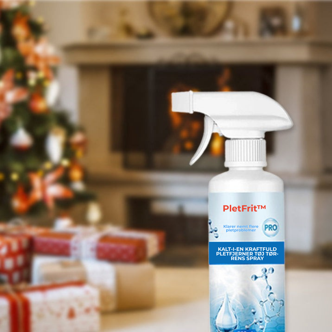 PletFrit™ – Effektiv spray mod genstridige pletter!