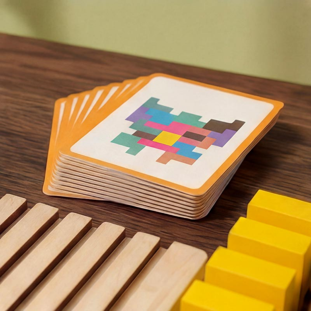StakLeg™ - Montessori-inspireret stablelspil i træ til nysgerrige børn!