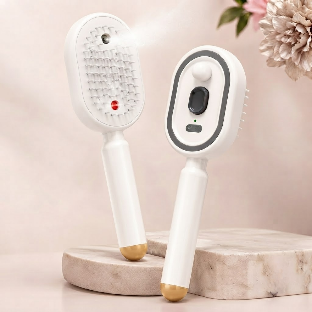 GlansBrush™ - Sig farvel til frizz og goddag til blødt og glansfuldt hår!