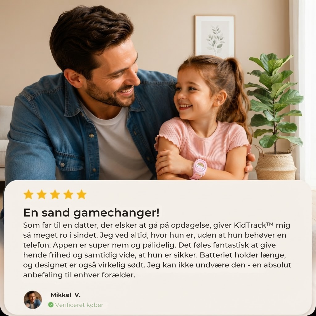 KidTrack™- Hold øje med dine børn — uanset hvor de er!