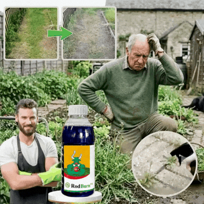 RodBurn™ - Slip af med ukrudt fra roden — hurtigt og effektivt!
