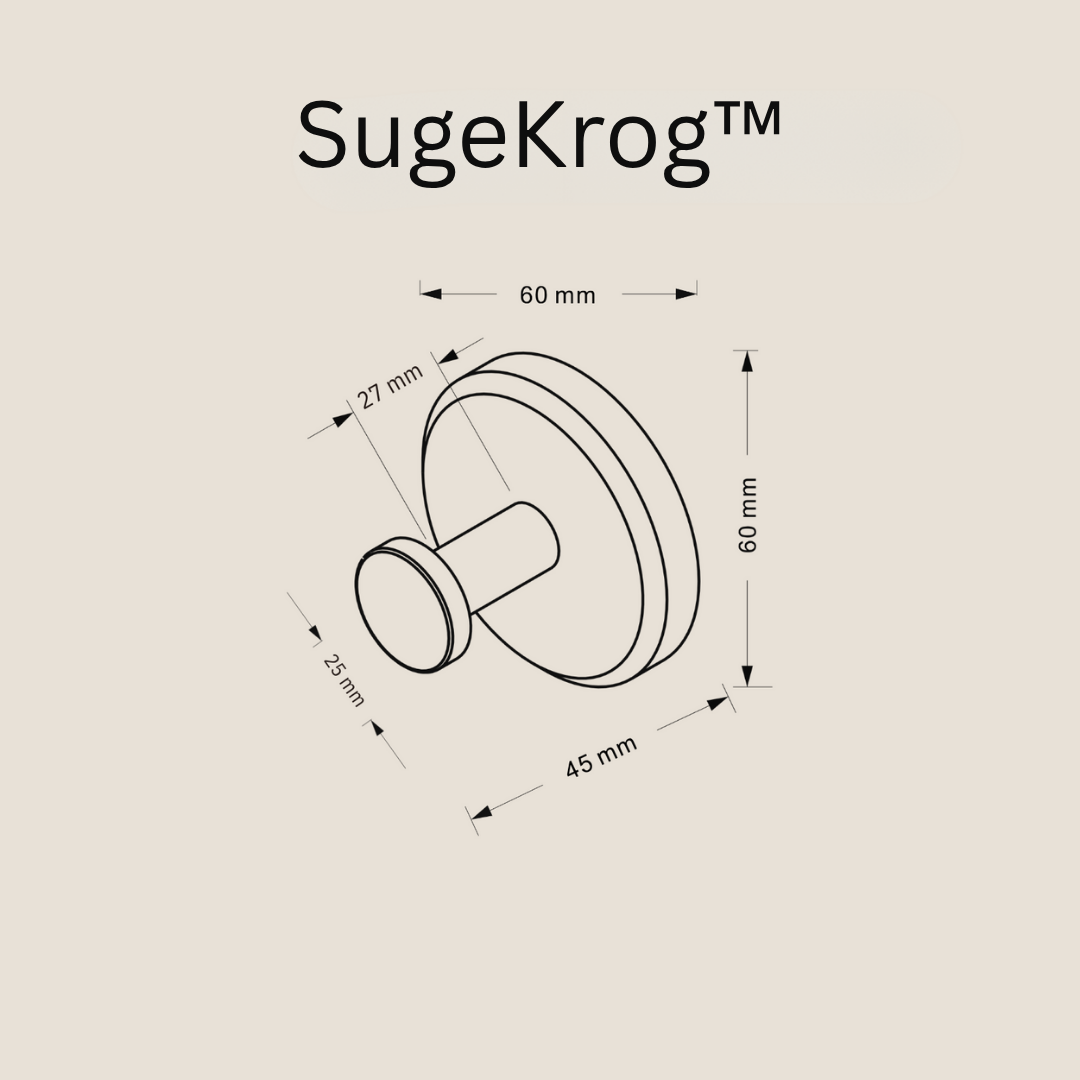 SugeKrog™ - Nem at montere i alle rum i dit hjem!