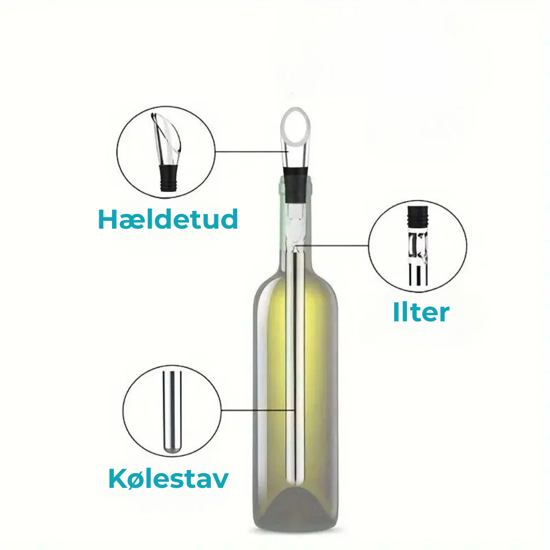 VinKøl™ - Perfekt serveringstemperatur — hver eneste gang!
