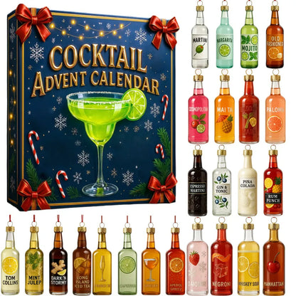 CocktailTime™ - Adventskalenderen med 24 ikoniske cocktails
